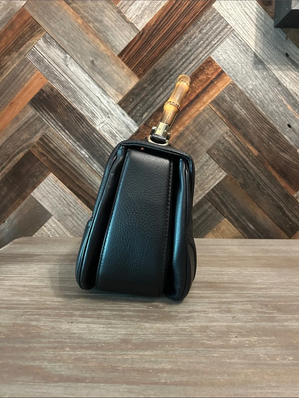 Gucci 1947 Bamboo Top Handle Bag
